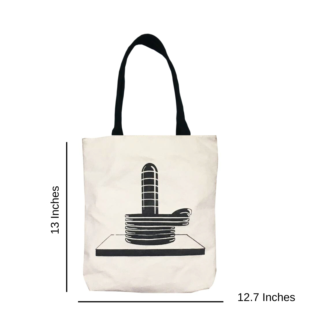 The Dhyanalinga Canvas Tote Bag (Small)