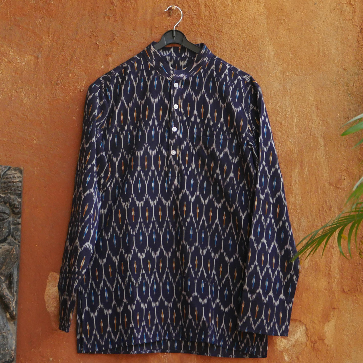 Ikat Handloom Shirt/Kurta