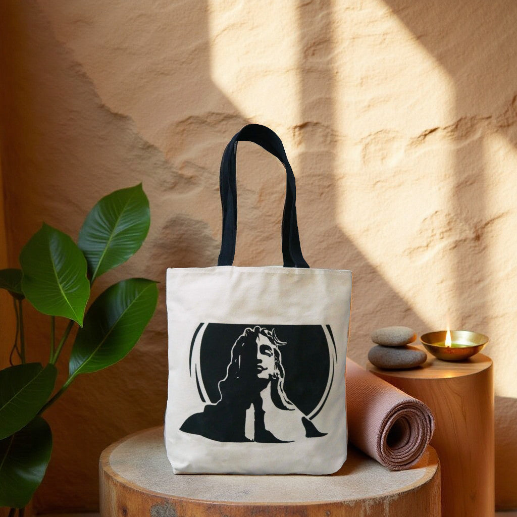 The Adiyogi Canvas Tote Bag (Small)