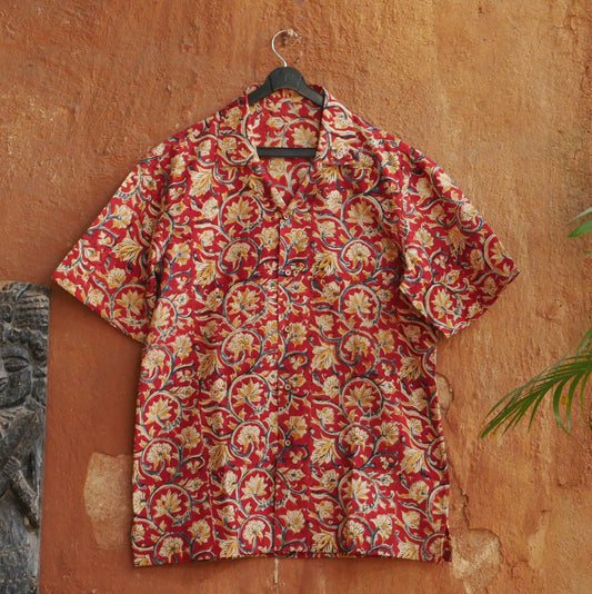 Kalamkari Handloom Shirt/Kurta