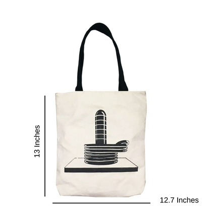 The Dhyanalinga Canvas Tote Bag (Small)