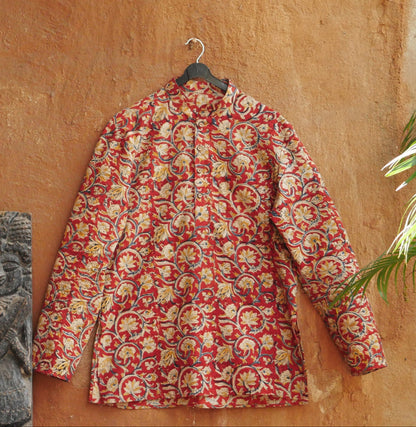 Kalamkari Handloom Shirt/Kurta